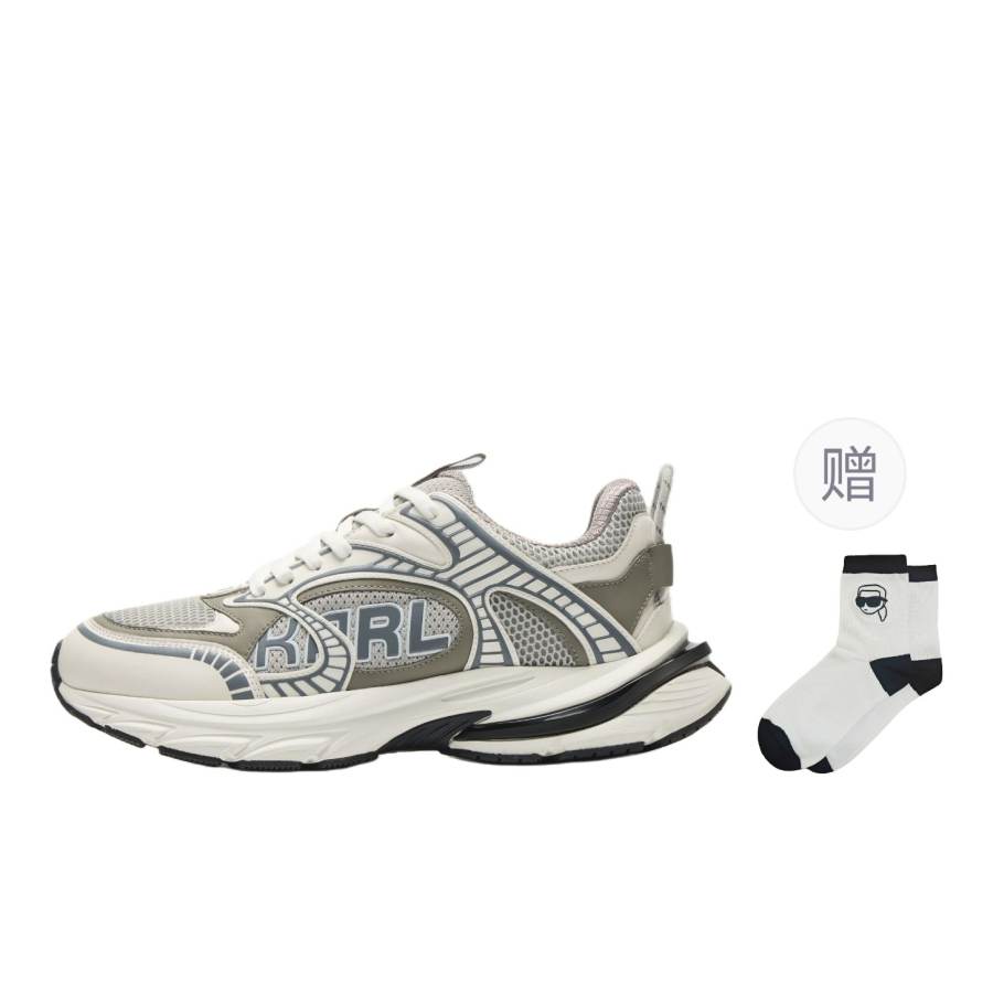 KARL LAGERFELD / Karl Lagerfeld Jeans Low top Casual Shoes Men's Gray