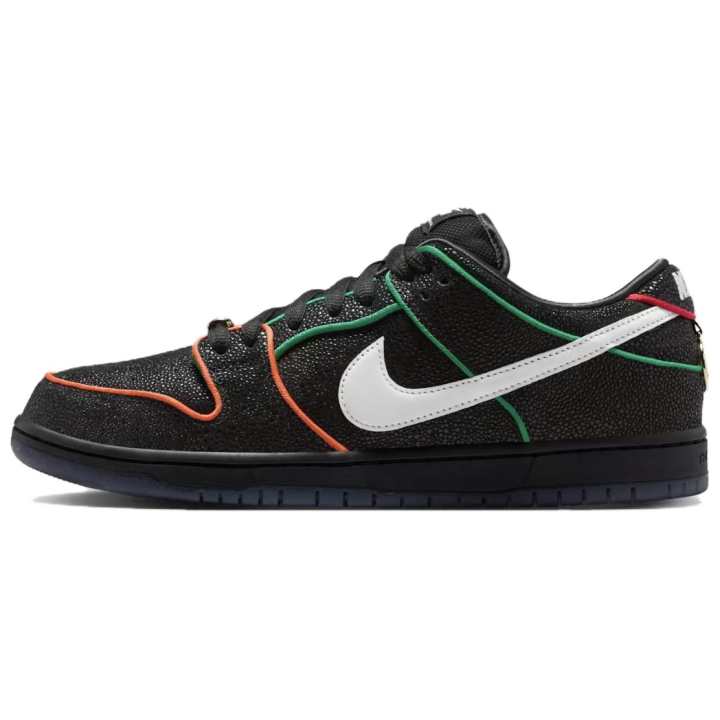 Nike Nike x Bronx Girls Skate Dunk SB Low top Skateboard Shoes Unisex Black