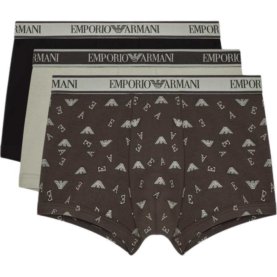 EMPORIO ARMANI EA7 SS26 Boxer Briefs Men's 3 Pack