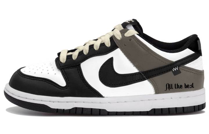 Nike Nike Dunk Low top Skateboard Shoes Black Teenagers