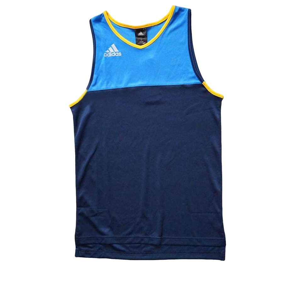 Adidas Adidas Basketball Jerseys Men's Blue Moderate