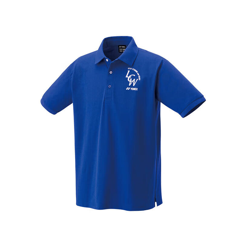 YONEX Polo Shirts Men's Product Blue Polo Collar Thin Straight Fit