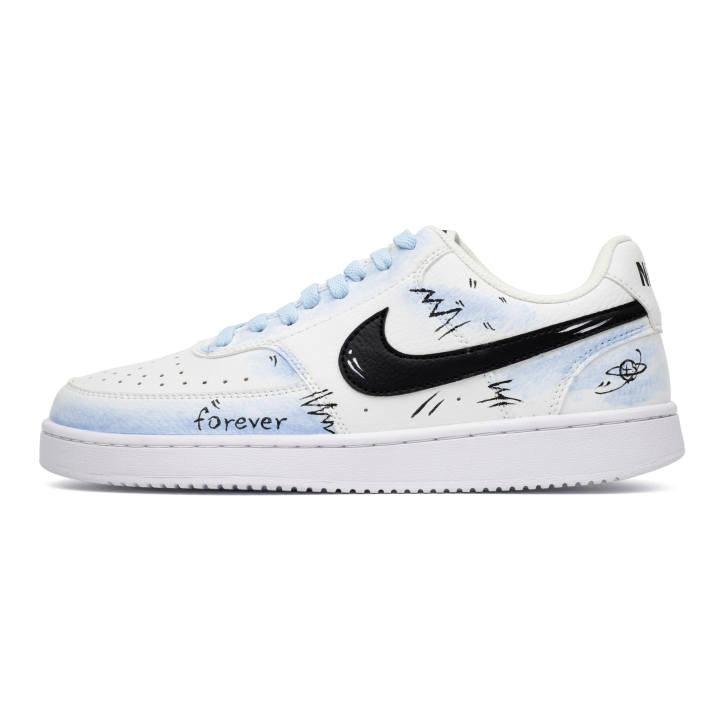 Nike Nike Court Vision 1 Light years Away Cushioning Abrasion Resistant Breathable Slip Resistant Low top