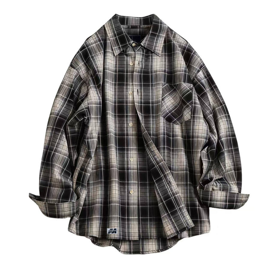 MUSCLETECH MUSCLETECH Shirts Unisex Lapel Moderate Workwear