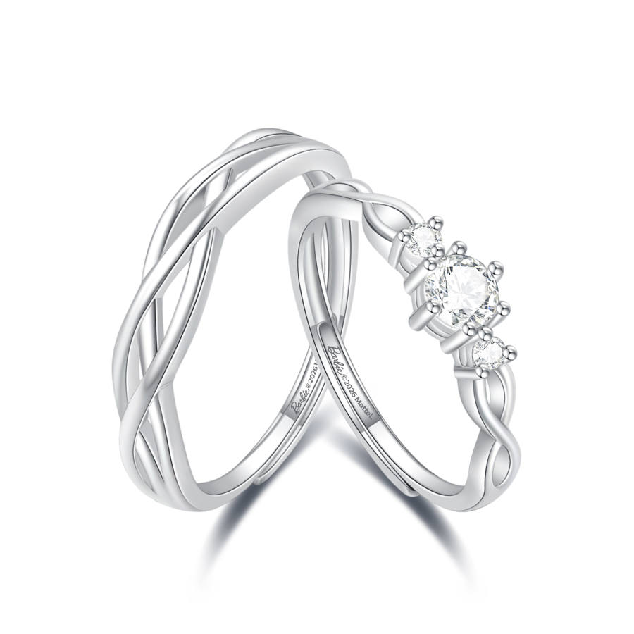 Barbie Synthetic Cubic Zirconia Rings Unisex