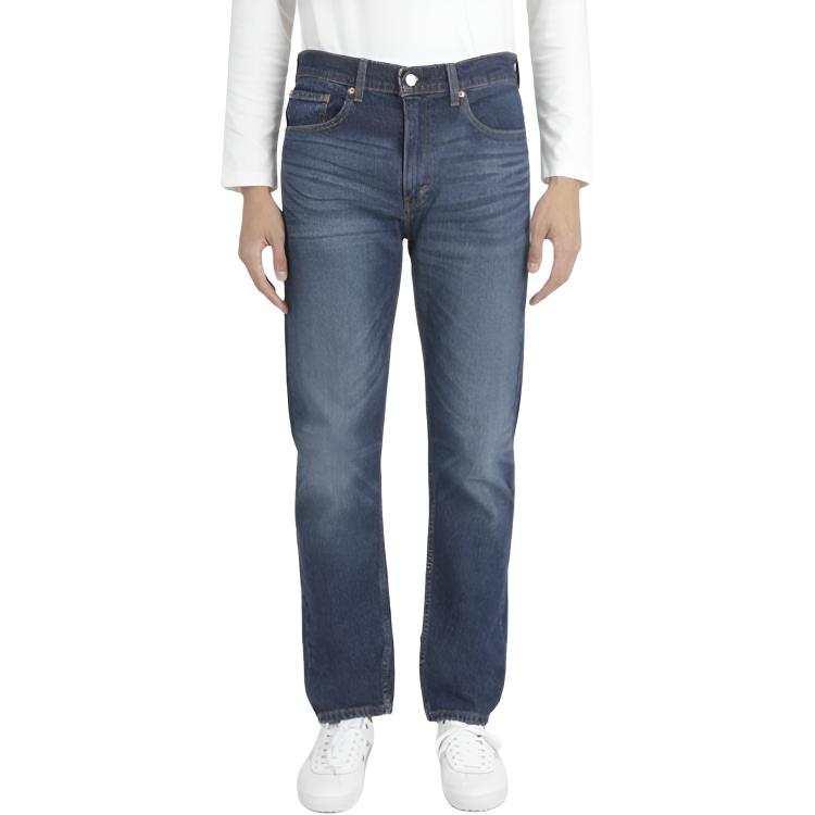 Levis Levis Jeans Men's Dark Blue Moderate Straight Fit Pants