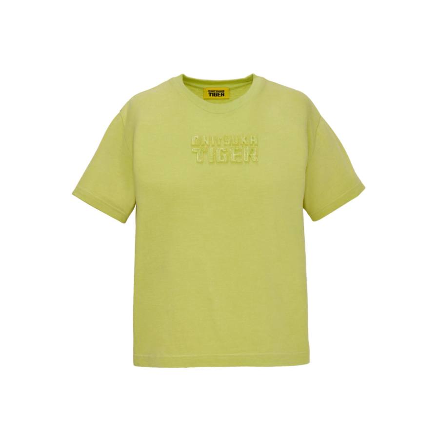 Onitsuka Tiger DENIVITA Short Sleeved T Shirts Women's Yellow