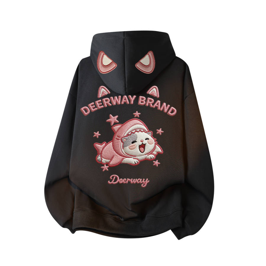 DEERWAY DEERWAY Sweatshirts Unisex Hooded Moderate Regular