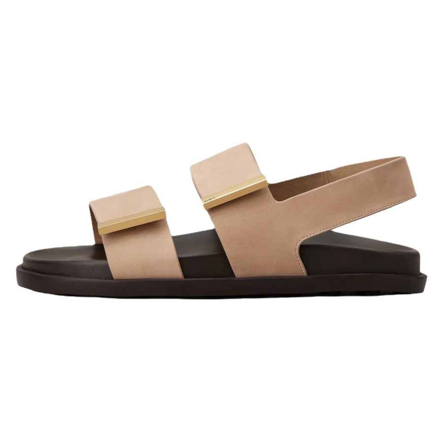 TOD'S Nubuck One Strap Sandals Women's Pink