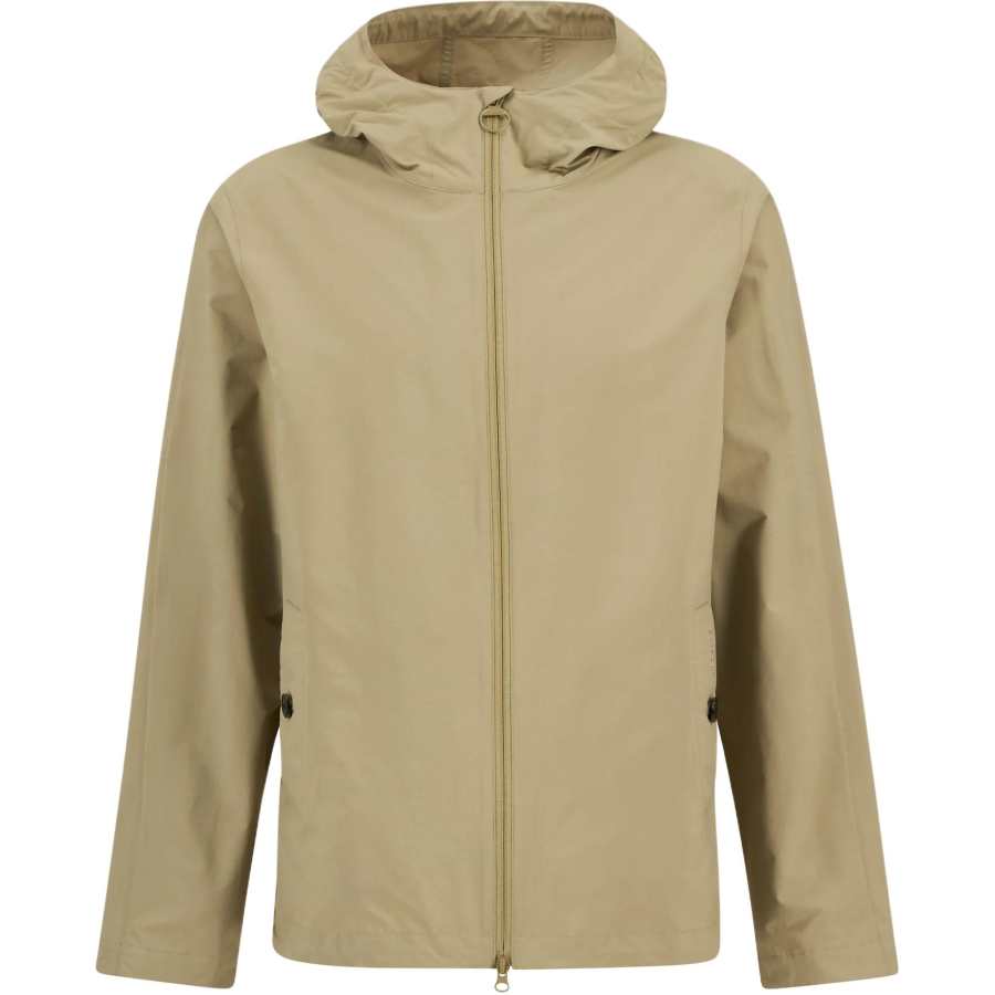 BARBOUR Jackets Men's Khaki Hooded Non Detachable Moderate Straight Fit