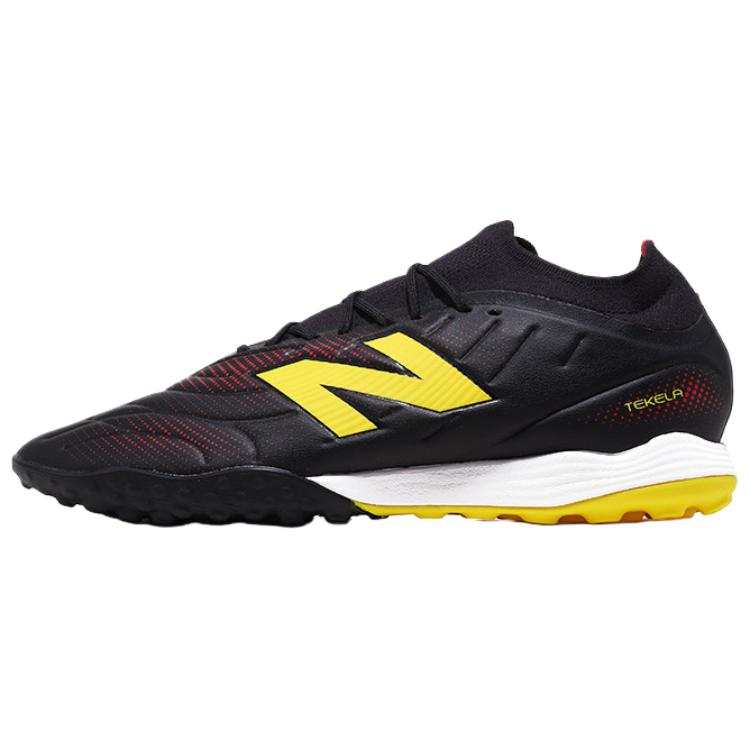 New Balance New Balance Tekela V5 TF Turf Soccer Shoes Men's Black Yellow