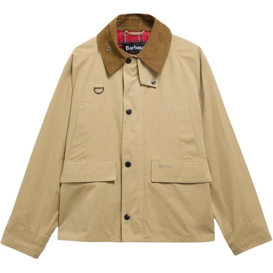 BARBOUR Barbour Solar Spey flap-pocket corduroy jacket