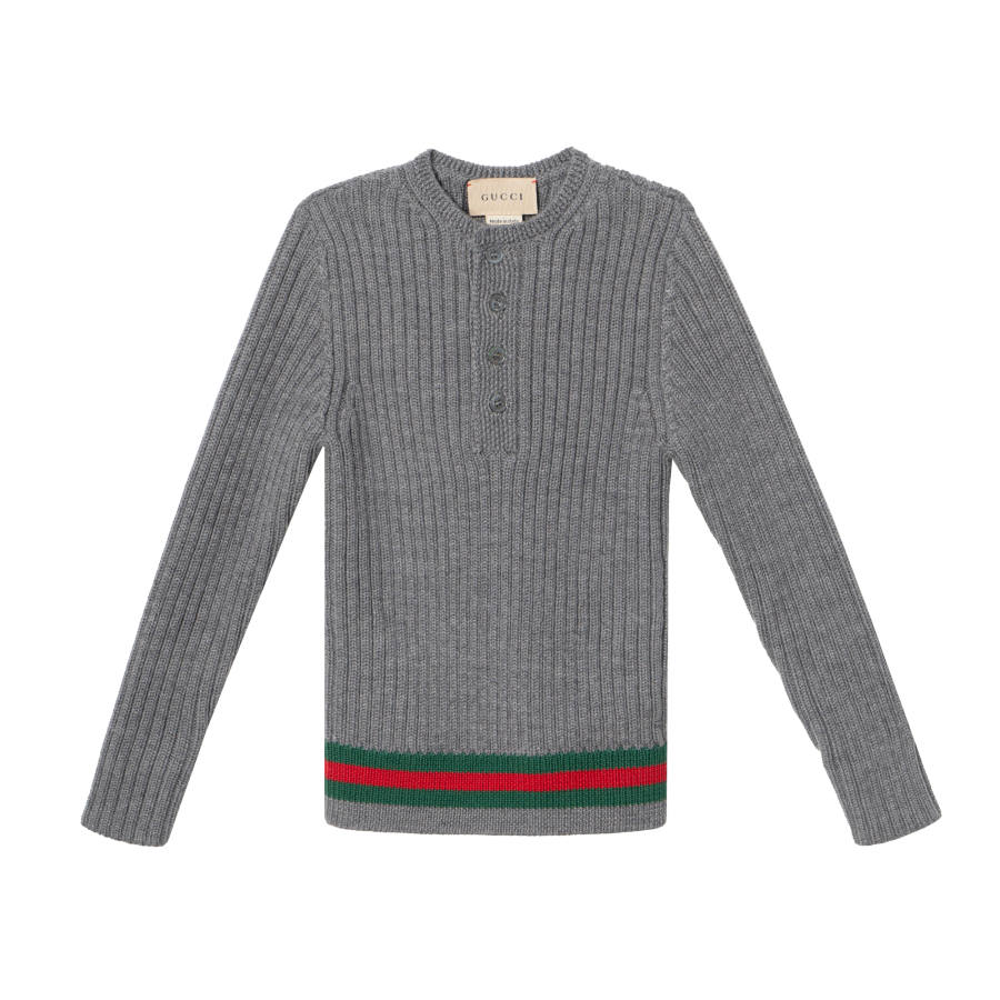 GUCCI GUCCI Kids Sweaters Crew Neck Moderate