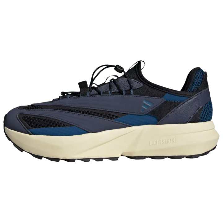 Adidas Adidas LIGHTBLAZE Breathable Running Shoes Men's Marine Blue