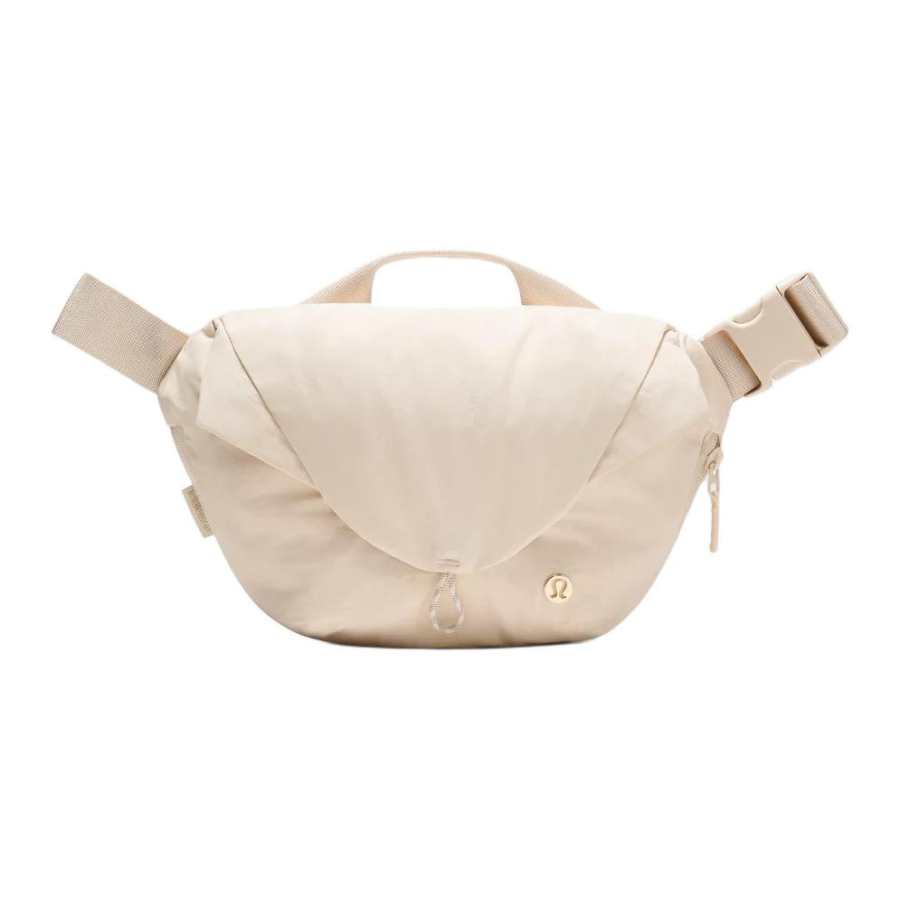 Lululemon Nylon Crossbody Bag, Fanny Pack Unisex Tea Brown