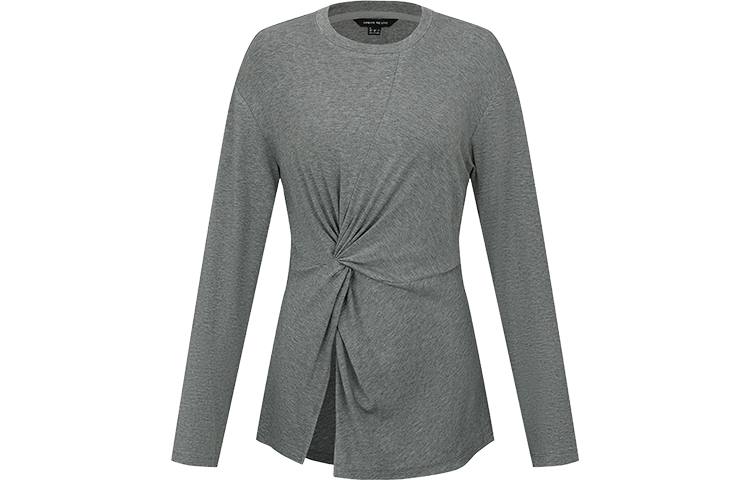 URBAN REVIVO T Shirts Women's Crew Neck Thin Nipped In Waist