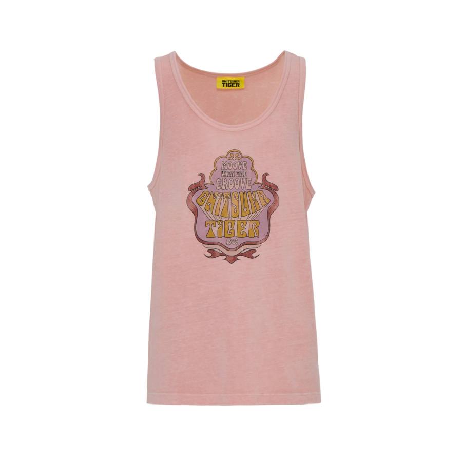 Onitsuka Tiger DENIVITA Print Tank Top Men's Pink