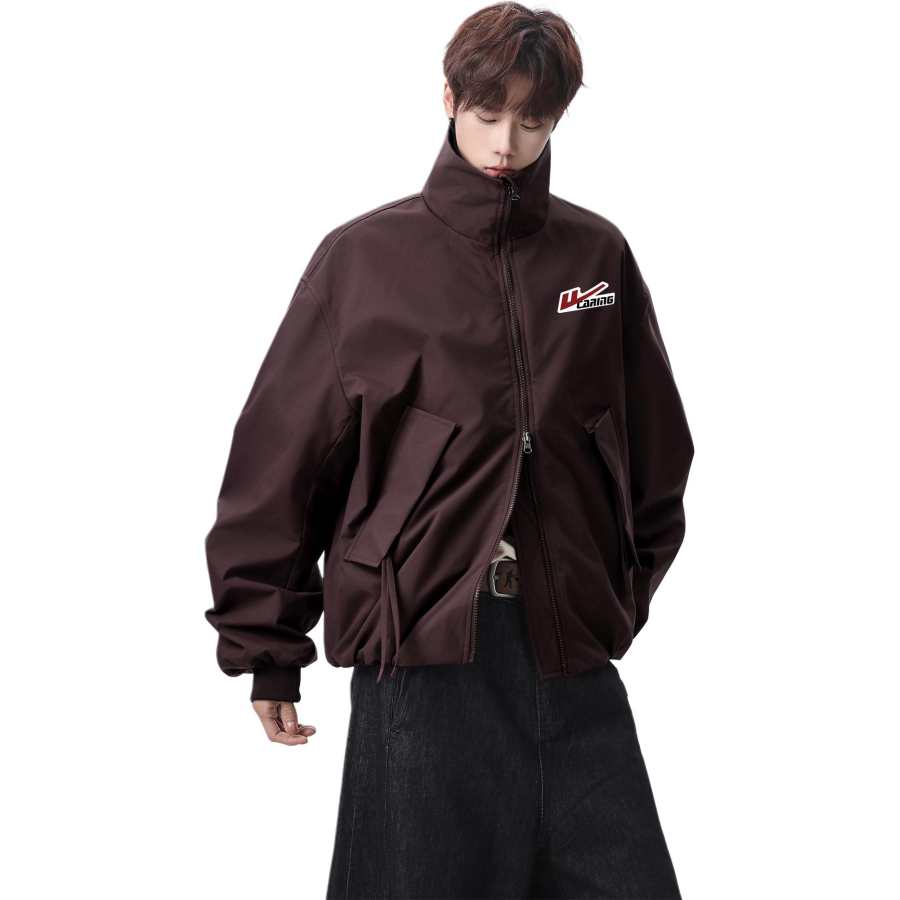 WARRIOR WARRIOR Jackets Unisex Stand Collar Thickened Pilot