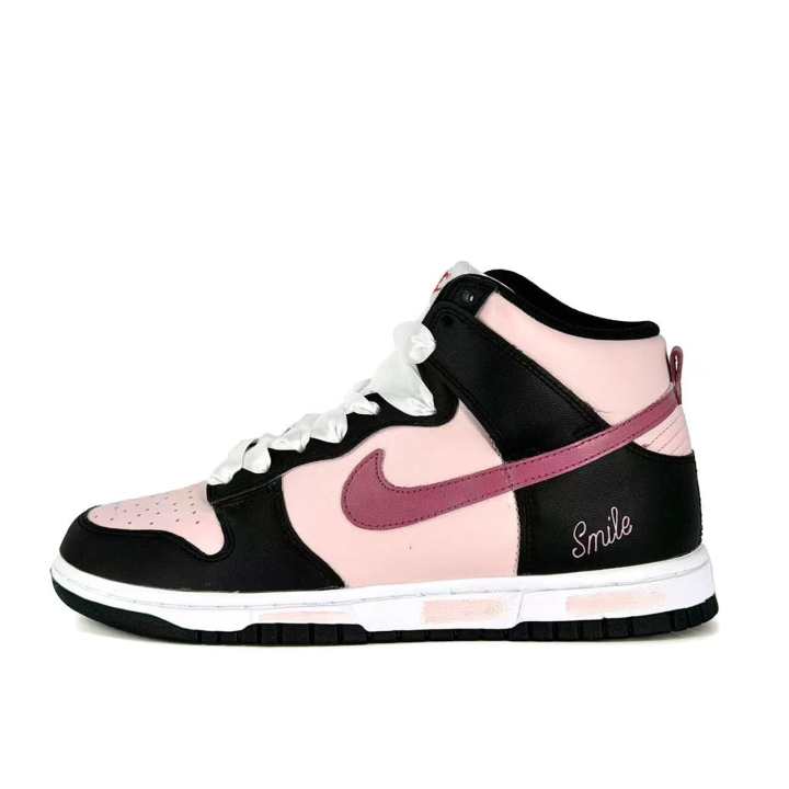 Nike Nike Dunk Lace Old Dream Abrasion Resistant Slip Resistant High top Skateboard Shoes Women's