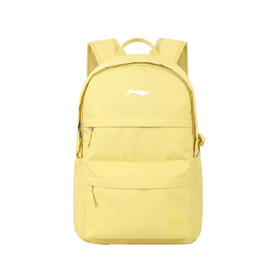 Li-Ning Li Ning Polyester Backpack Regular Women's Goose Egg Yellow