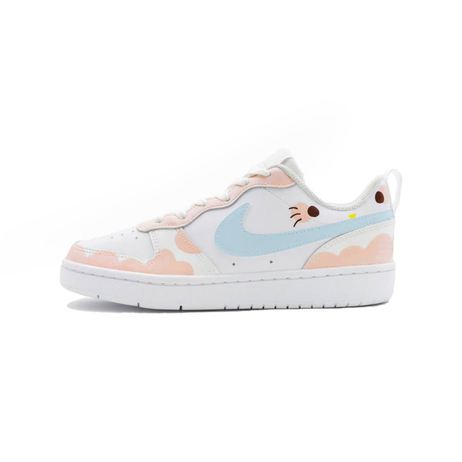 Nike Nike Court Borough Cute, Versatile, Dopamine Dressing Kitty Cushioning Abrasion Resistant Slip Resistant