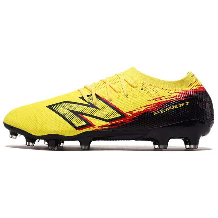 New Balance New Balance Furon V8 MG Multi Ground Fabric Cushioning Soccer Shoes Men's Yellow