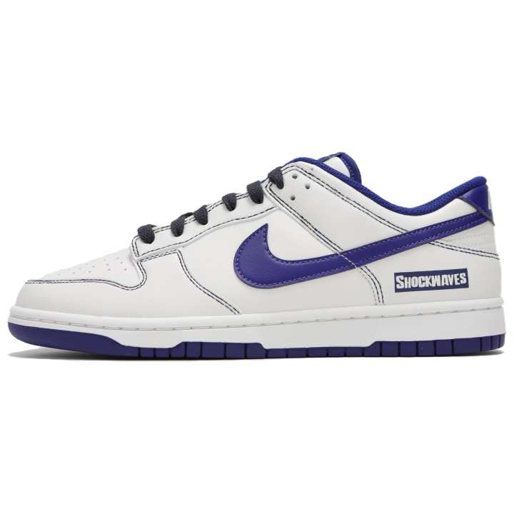 Nike Nike Dunk Low top Skateboard Shoes Men's White Blue