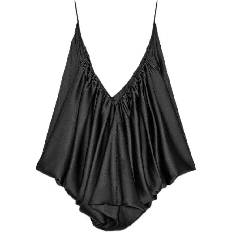 ZARA ZW Camisoles Women's Black Moderate