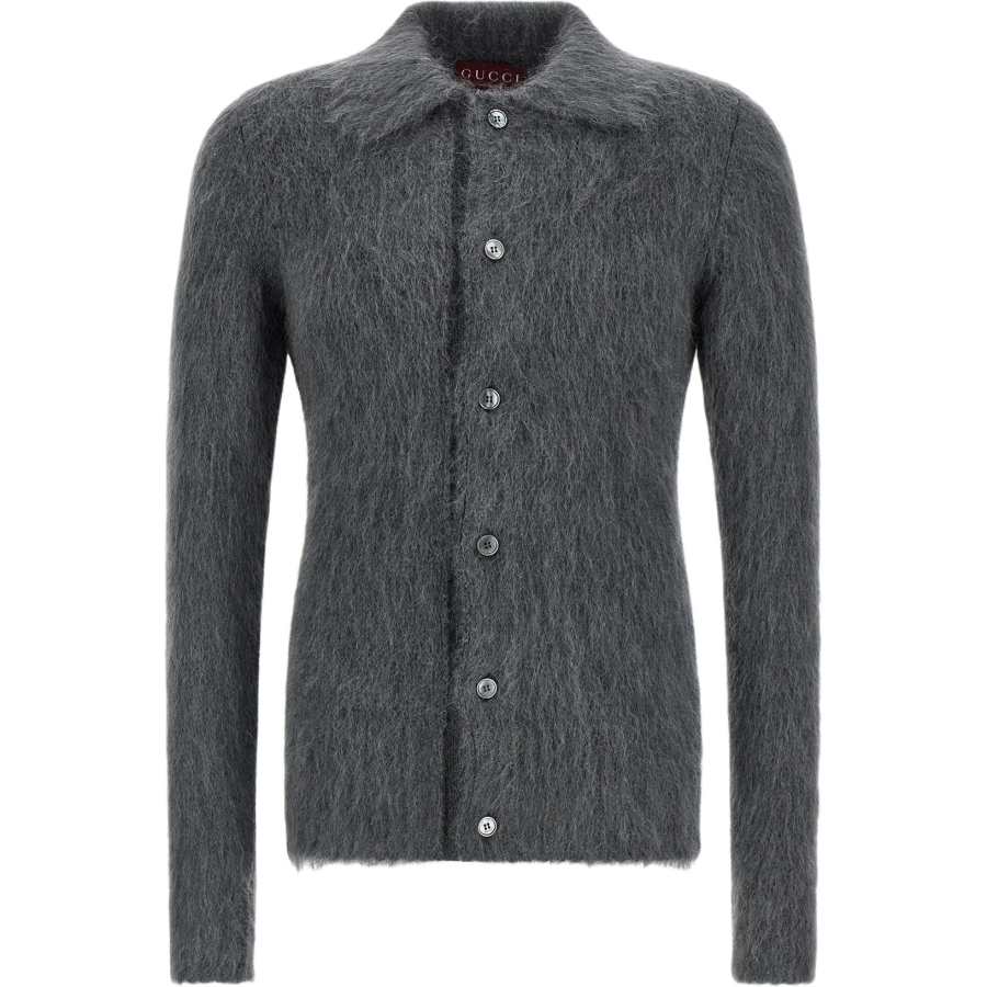 GUCCI Gucci collared buttoned cardigan