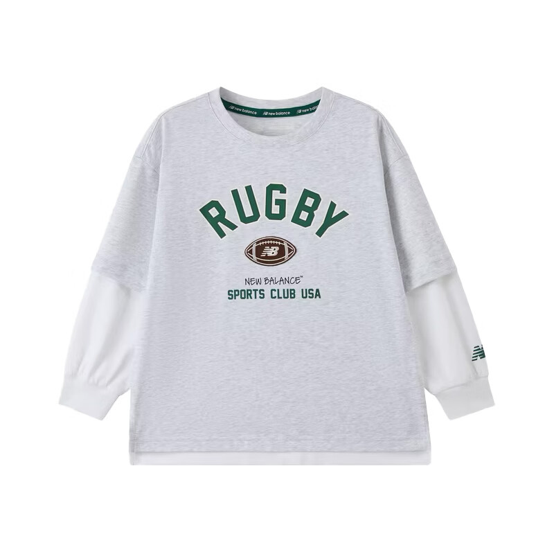 New Balance New Balance Kids T Shirts Crew Neck Moderate