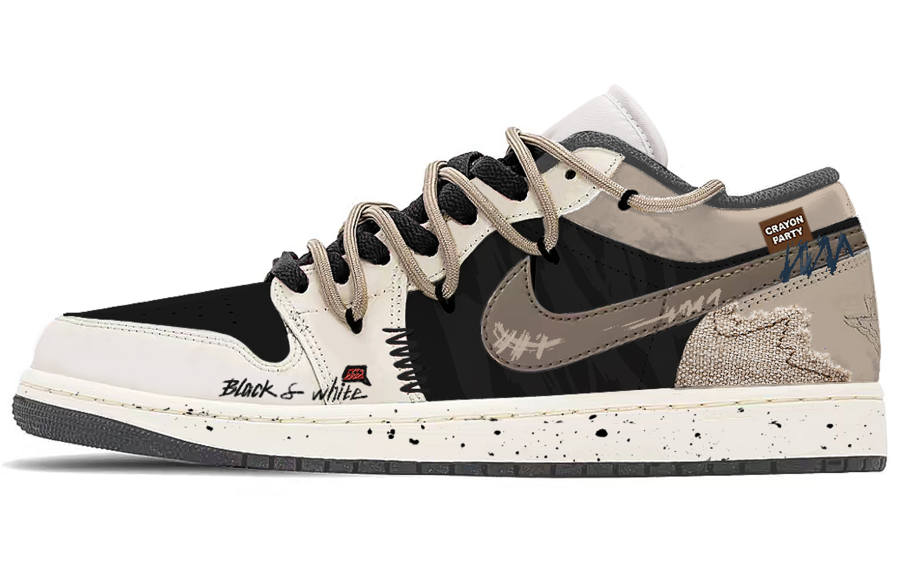 Nike Nike Air Crayon Puppy, Wild Leather Low top Vintage Basketball Shoes Unisex