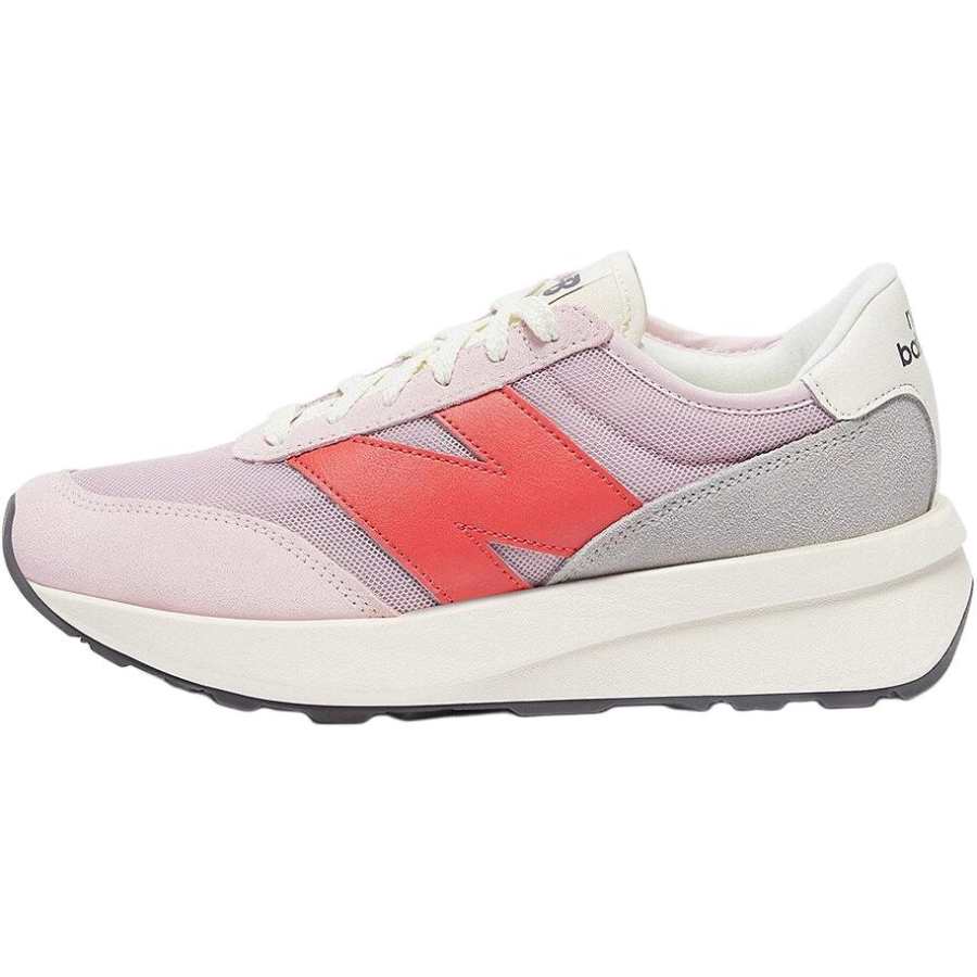 New Balance New Balance 370 Breathable Balance Breathable Balance Low top Kids' Running Shoes Pink Gray Unisex