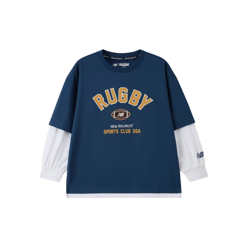 New Balance New Balance Kids T Shirts Crew Neck Moderate