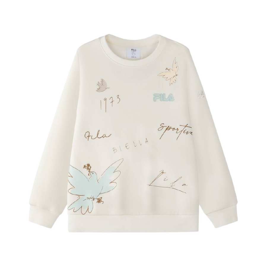 FILA KIDS x PABLO PICASSO Sweatshirt Heron White Kids'