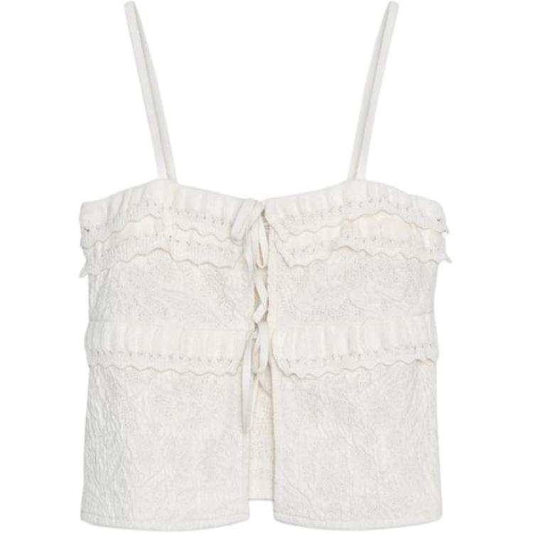 ZARA Camisoles Women's White Moderate Other