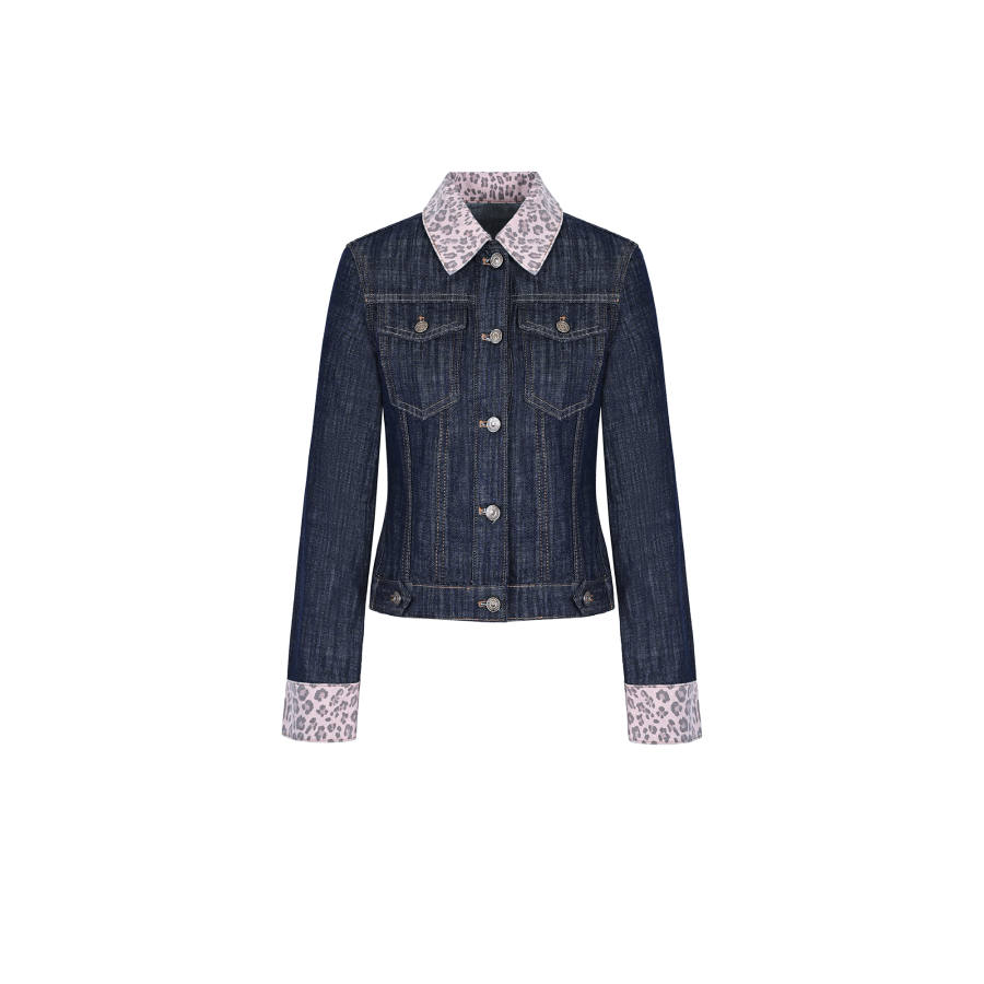Umoumo Denim Jackets Women's Original Denim Lapel Thin Other