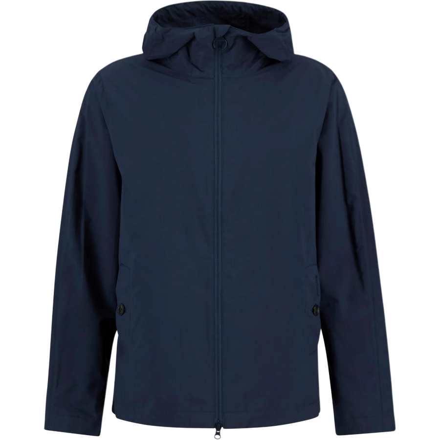 BARBOUR Jackets Men's Marine Blue Hooded Non Detachable Moderate Other