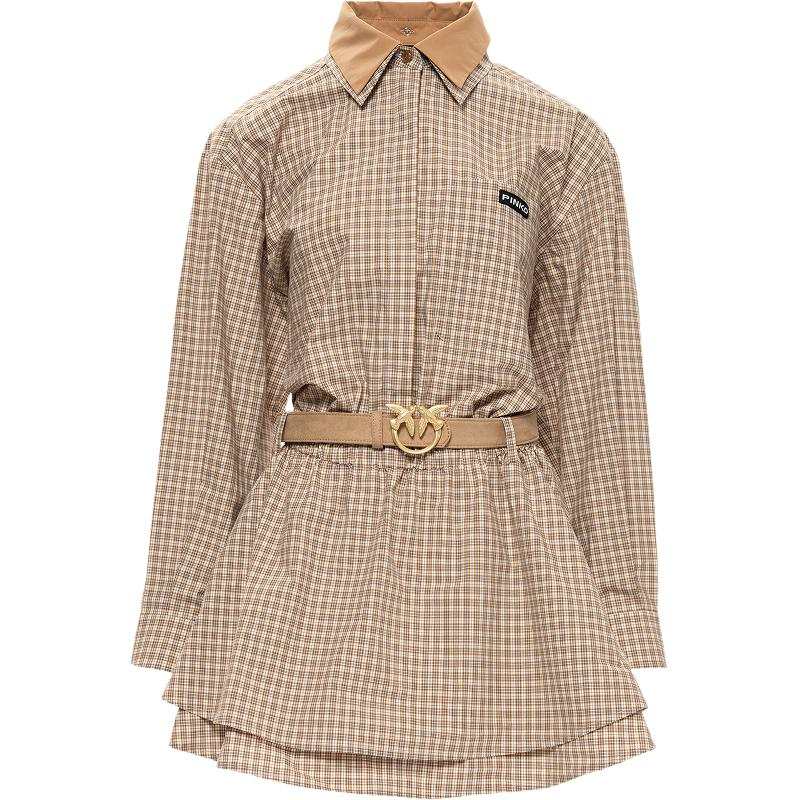 PINKO SS26 Long Sleeved Dress Women's