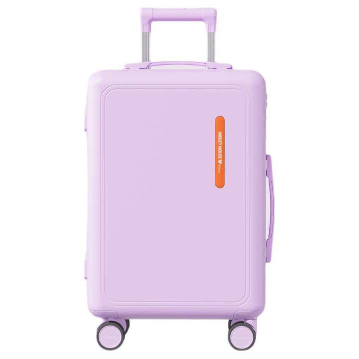 Disney Disney Carry on PC Suitcase Luggage 20 Inch, 24 Inch Unisex Soft Matte Purple