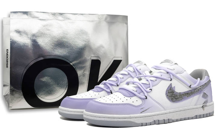Nike Nike Big High top Vintage Basketball Shoes Unisex Sunset Purple