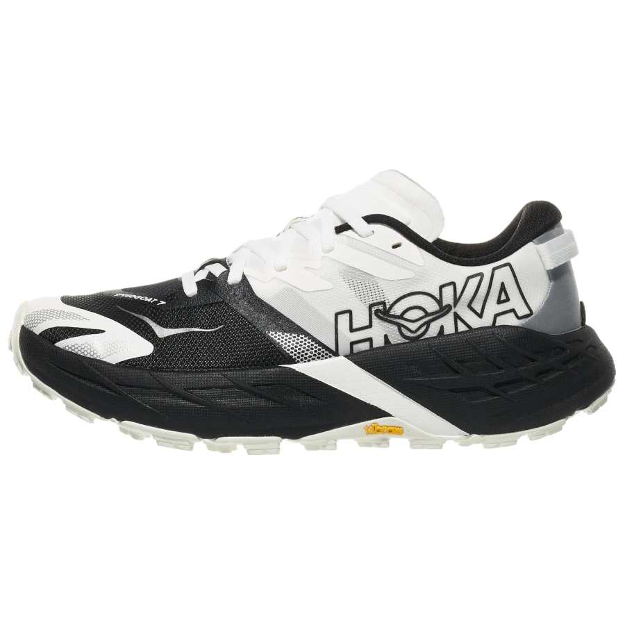 HOKA ONE ONE SPEEDGOAT 7 Trail Running Shoes Women's Black White