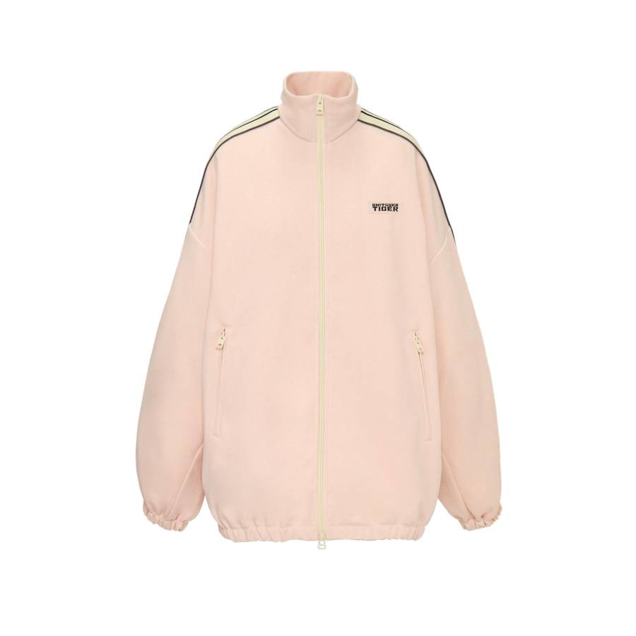 Onitsuka Tiger DENIVITA WS OVERSIZED TRACK TOP Jacket Women's Light Pink