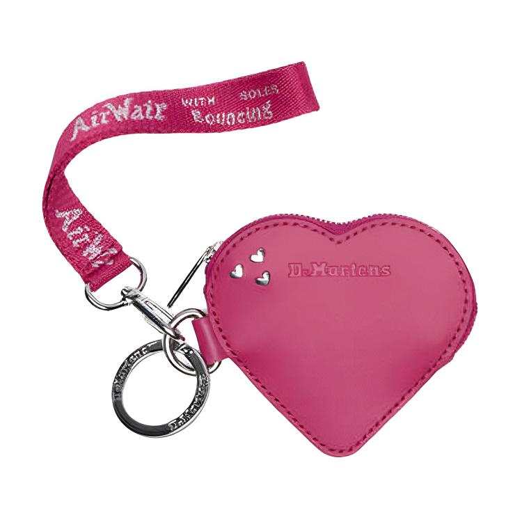 Dr.Martens Calfskin Coin Purse Mini Unisex Fuchsia