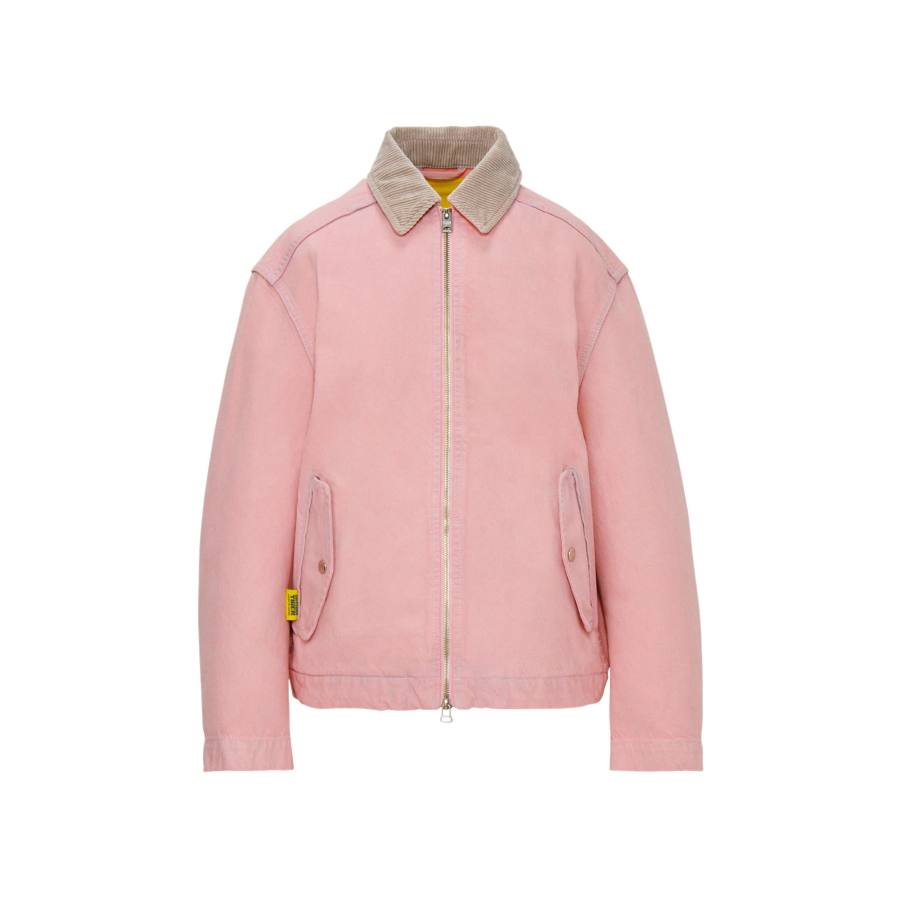 Onitsuka Tiger DENIVITA WS DENIM BLOUSON Denim Jacket Women's Pink