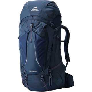 GREGORY 65L Double Shoulder Outdoor Bag Nylon Stars Blue Men's