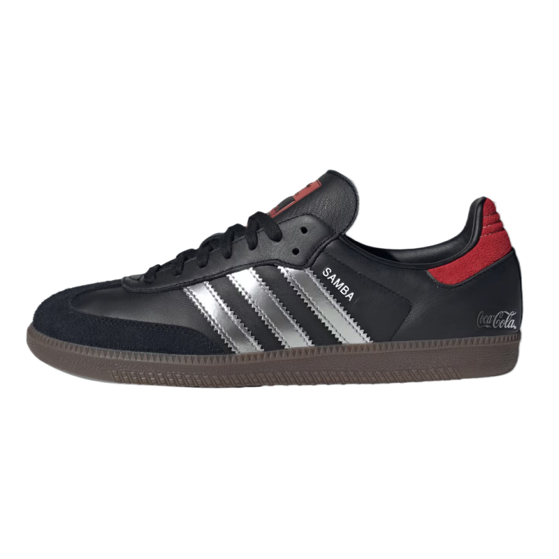 Adidas Originals x Coca Cola Samba German Army Trainers Unisex Black Red