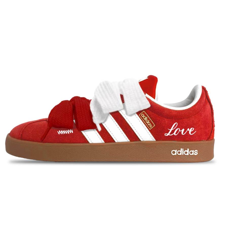 Adidas Adidas VL Court Slip Resistant, Abrasion Resistant, Lightweight, Breathable