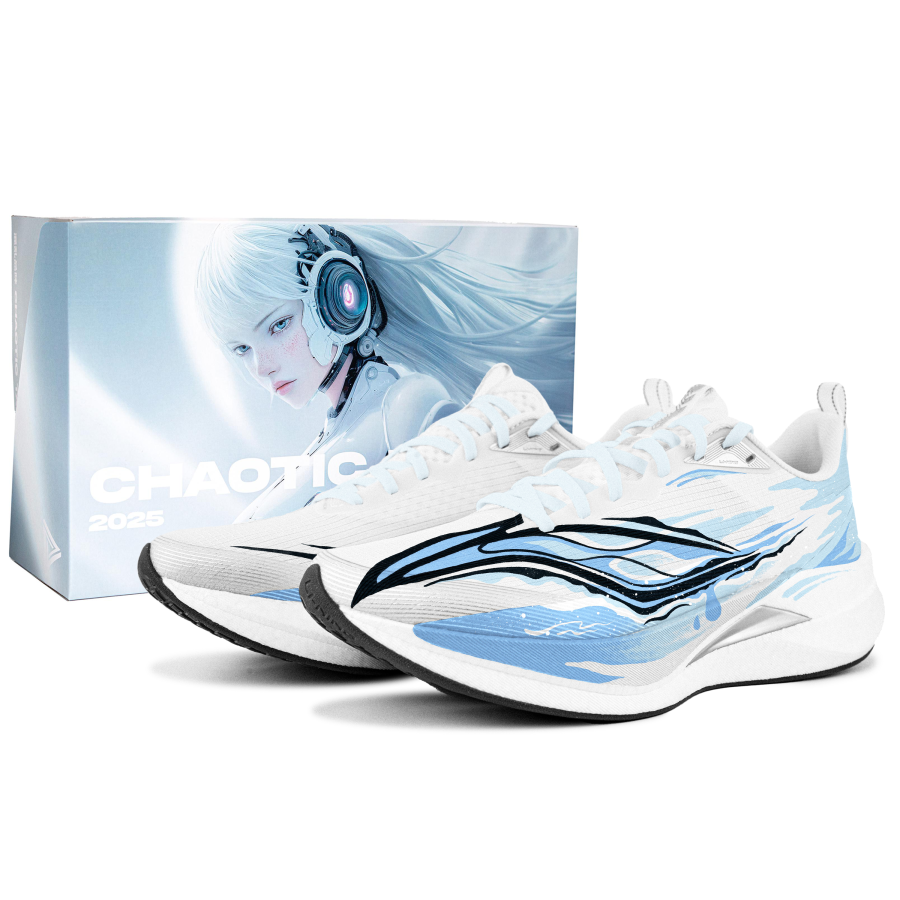 Li-Ning Li Ning Red Hare 9 PRO Cushioning, Wear Resistant Low top Casual Running Shoes Unisex Blue