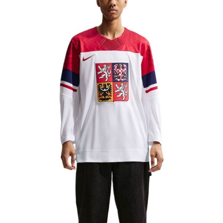 Nike Nike T Shirts Men's Red/White V Neck Moderate
