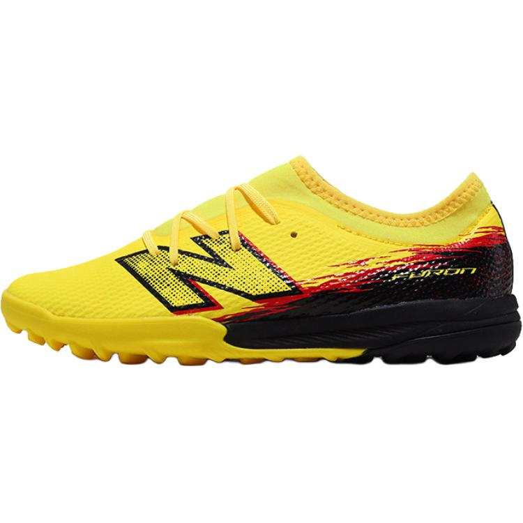 New Balance New Balance Furon V8 Synthetic Leather Support Low top Soccer Shoes Yellow Kids'
